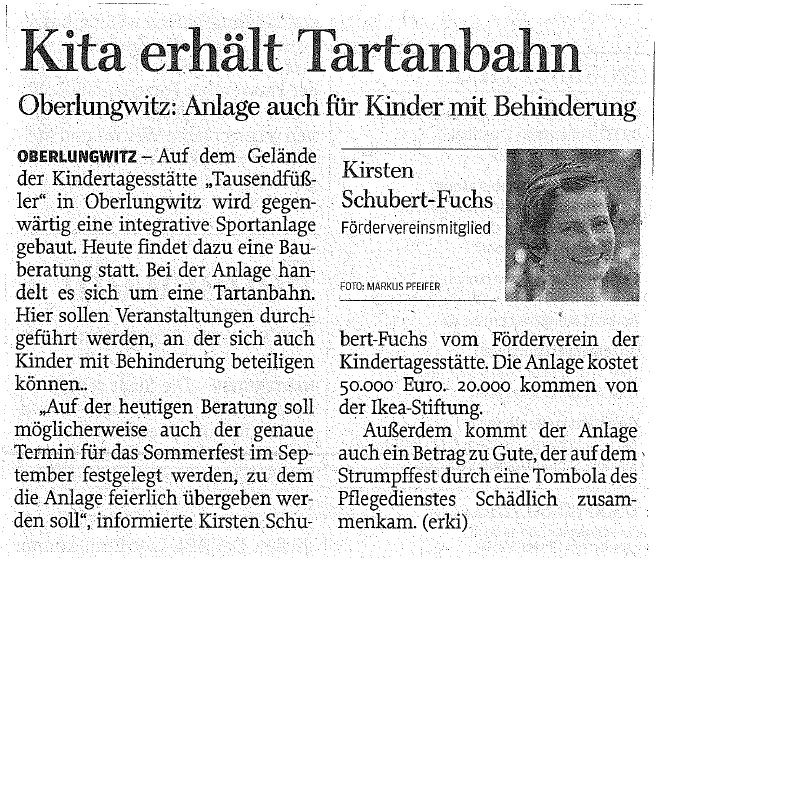 Freie Presse 12.08.2015
